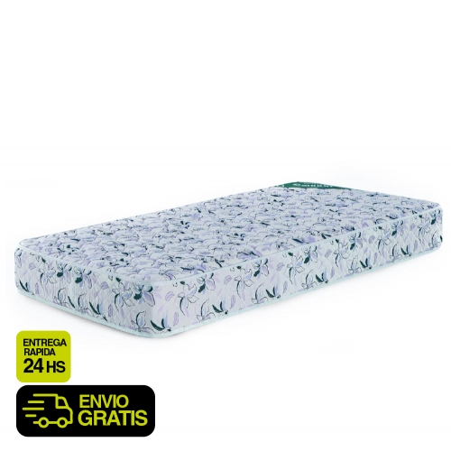 Colchón 1 1/2 Plaza Cannon Princess 190x90x20 Cm Espuma
