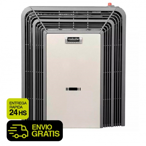 Calefactor Sin Salida Eskabe Titanio Tt Mx5 5000c Termostato