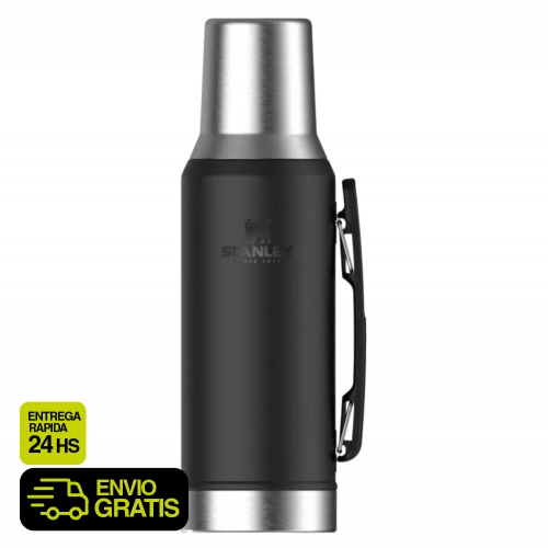 Termo Stanley 1.2 l Acero Inoxidable Negro
