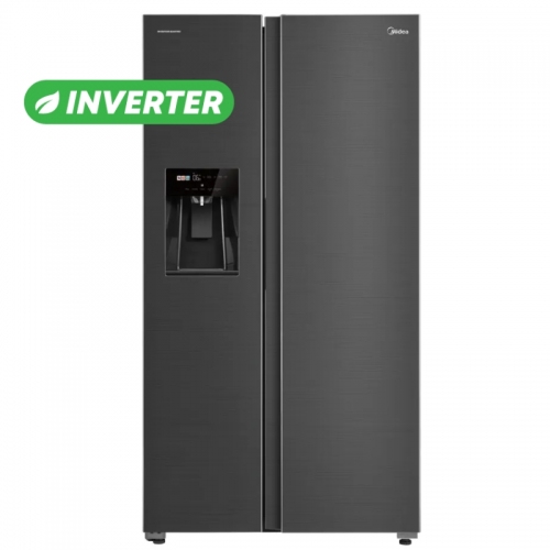 Heladera SBS Inverter No Frost Midea MDRS761FGFDXAD 533 Lts