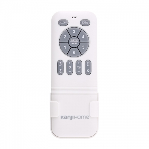 Imagen miniatura Ventilador De Techo Retractil Con Luz Kanji CFHB001WT 65W