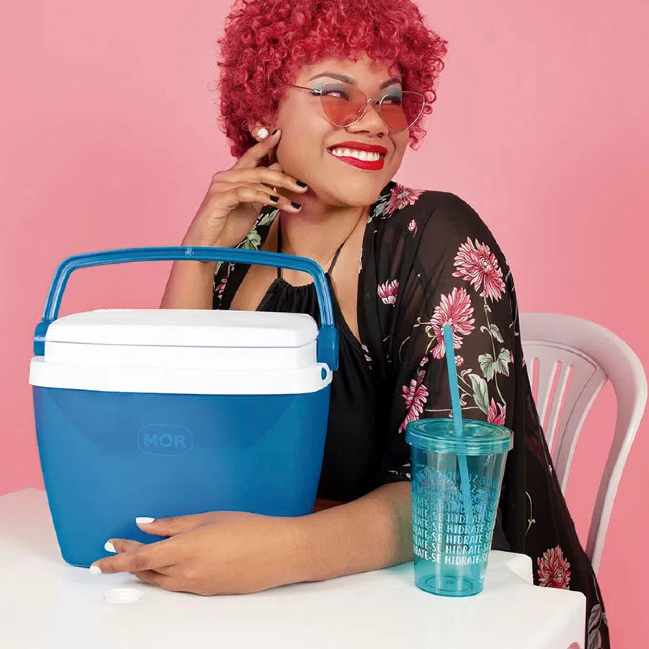Imagen Conservadora Lunchera T&eacute;rmica Mor 16317 6 Lts Azul