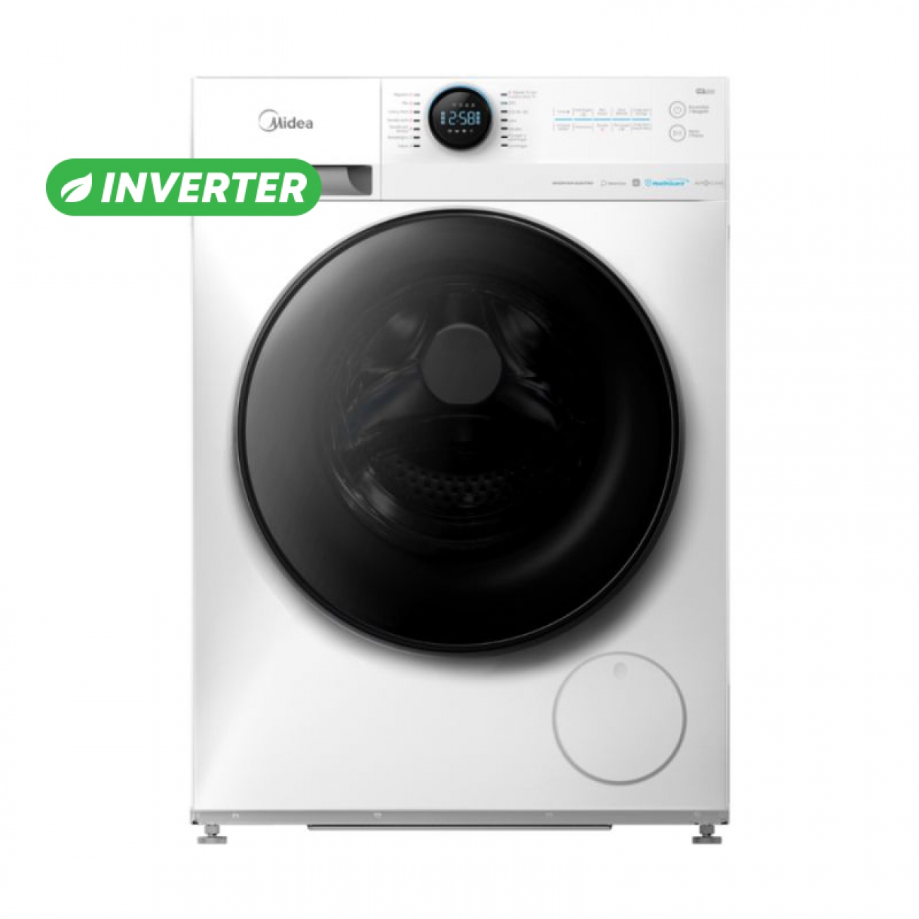 Imagen Lavasecarropas Midea MF200D80WB&sol;W 8Kg Lav 1400RPM Inverter