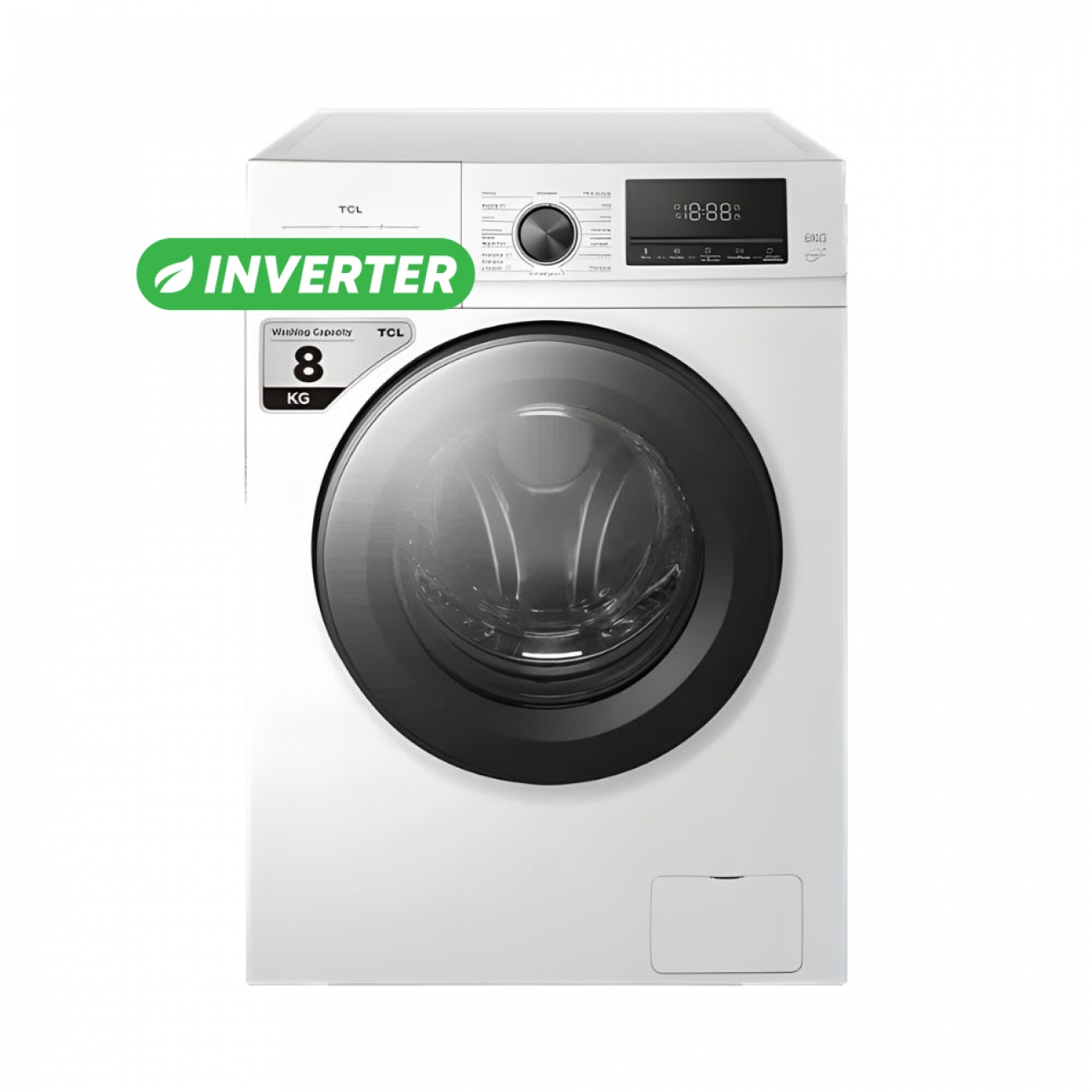 Imagen Lavarropas Automatico Inverter TCL P108AFLW 8Kg 1400RPM