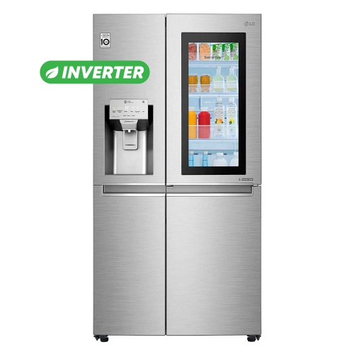 Heladera Side By Side Inverter Lg Ls74sxsx 690l Digital Inox