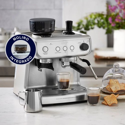 Imagen Cafetera Expreso Oster Em7300 15 Bar Molinillo 30 Modos