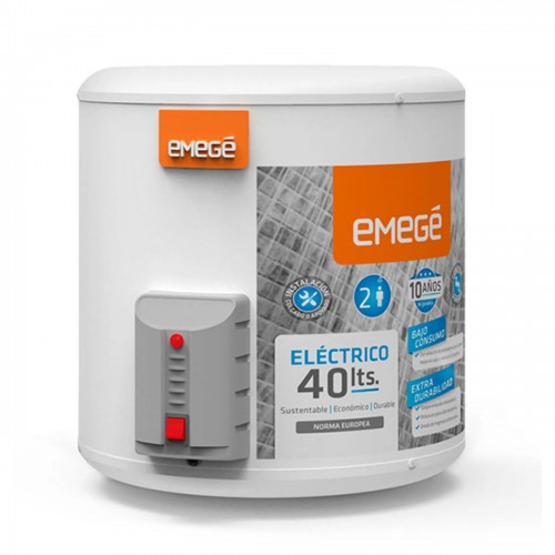Termotanque Eléctrico Emege Ttqe-40mg 40 Lts 1500w Conex Inf