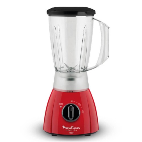 Licuadora Moulinex Lm270558 550w Jarra Plástica 2 L Roja