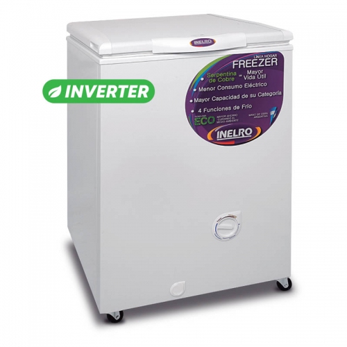 Freezer Horizontal Inverter Inelro Fih-130 135 Lts Blanco