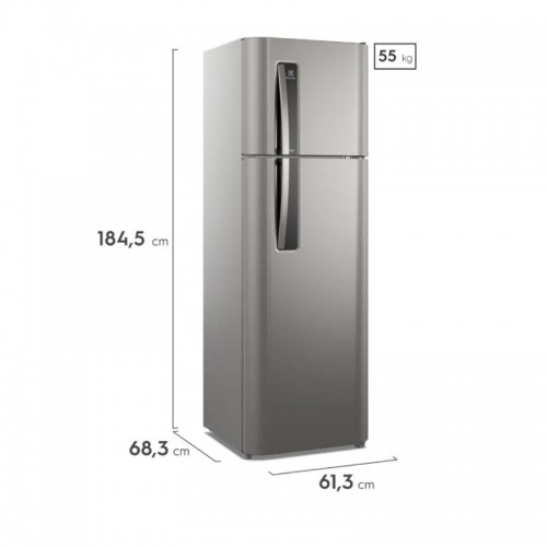Imagen miniatura Heladera No Frost Inverter Electrolux Heni3900p 345l Acero