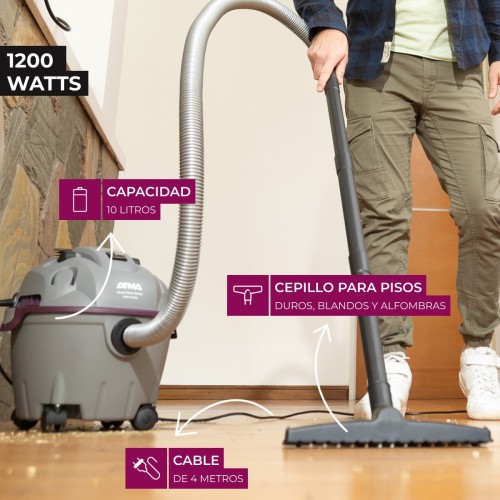 Imagen miniatura Aspiradora Atma As9221pi 3 En 1 10l Líquidos Sopladora