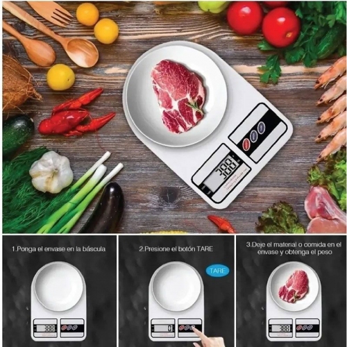 Imagen miniatura Balanza De Cocina Kanji Kjh-csf400 Digital Hasta 5 Kg