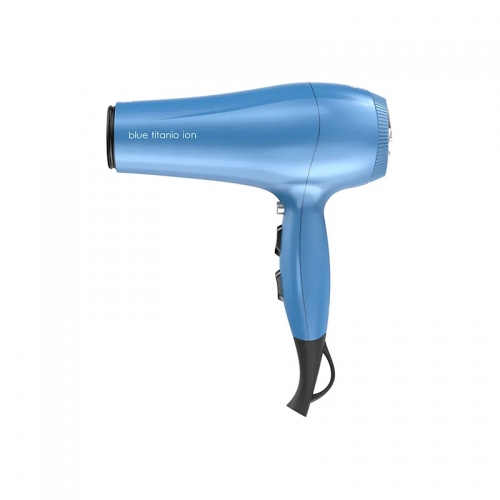 Secador De Pelo Gama Mistral Blue Titanium 2300w Nano Silver