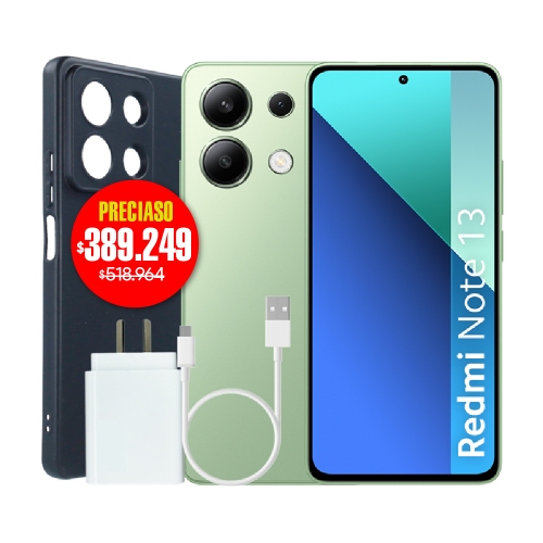 Imagen miniatura Celular Xiaomi Redmi Note 13 6,7" 6/128 Gb Mint Green