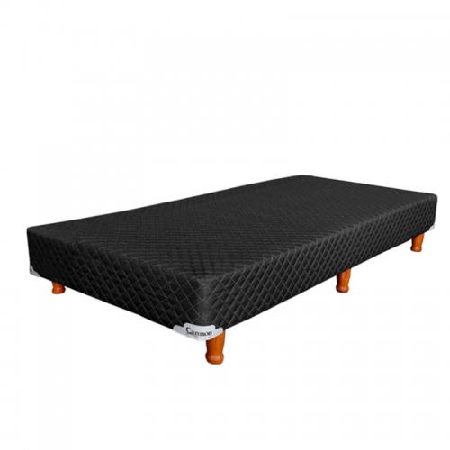 Base Sommier Queen Box Gris Cannon 200x80