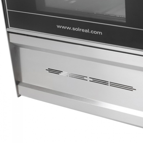 Imagen miniatura Cocina Sol Real 575-gnvv 4h Reja Fundici&oacute;n Pta. Vidrio