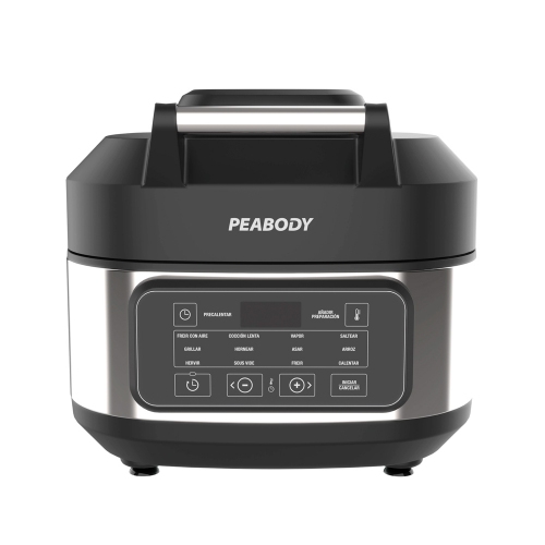 Freidora De Aire Peabody Pe-afm01n 6 Lts 1550w 12 Prog.
