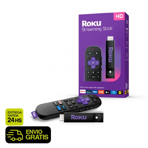 Conversor De Tv A Smart Roku 3840mx Streaming Hd Control Voz