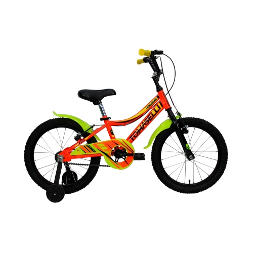 Bicicleta Para Niño Tomaselli Rider R16 Naranja/amarillo