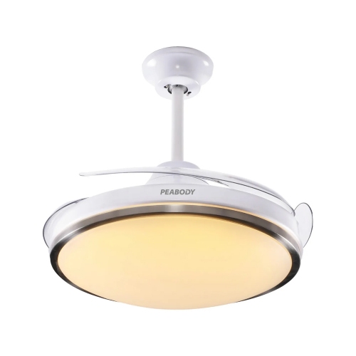 Imagen miniatura Ventilador De Techo Peabody Pe-vtrdc425b 72w Con Luz