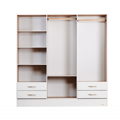Imagen Placard Ropero Platinum Mod 916 1&comma;86mts Blanco
