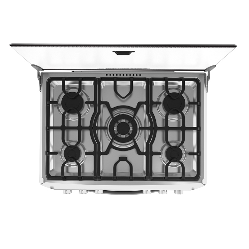 Imagen miniatura Cocina A Gas Drean Cd7609ei 4 Hornallas Multigas Inox