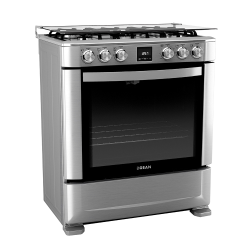 Imagen Cocina A Gas Drean Cd7609ei 4 Hornallas Multigas Inox