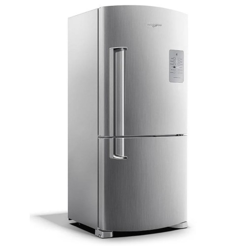 Imagen miniatura Heladera No Frost Whirlpool Wre80k2 573 Lts Freezer Inf Inox