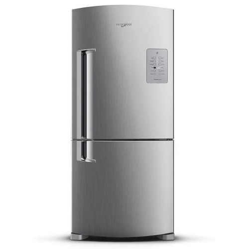 Heladera No Frost Whirlpool Wre80k2 573 Lts Freezer Inf Inox