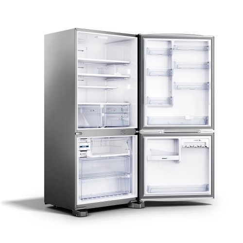 Imagen miniatura Heladera No Frost Whirlpool Wre80k2 573 Lts Freezer Inf Inox