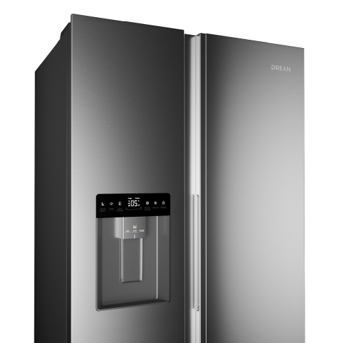Imagen miniatura Heladera Side By Side Drean Dsp610iorss0 610l Inverter Touch