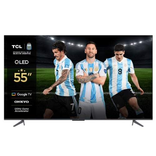 Imagen miniatura Smart Tv 55" Tcl 55c655a-b Uhd 4k Google Tv Hdmi Usb