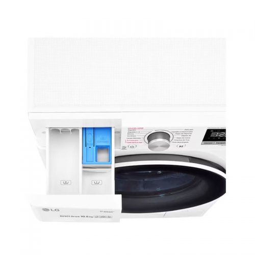 Imagen Lavarropas Autom Inverter Lg Wm12bvc4s6 12k 1400rpm Blanco