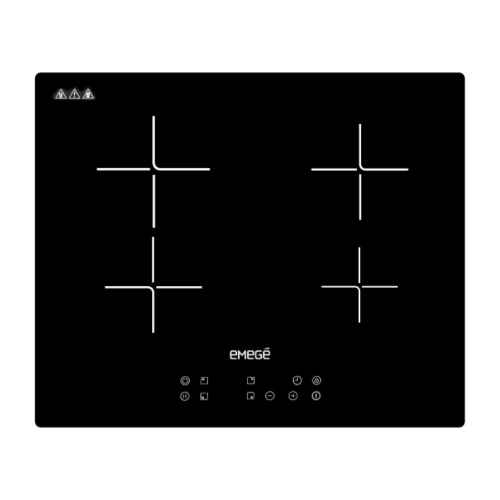 Imagen miniatura Anafe Electrico Empotrable Emege Ec460-6802 Vitroceramico 4h