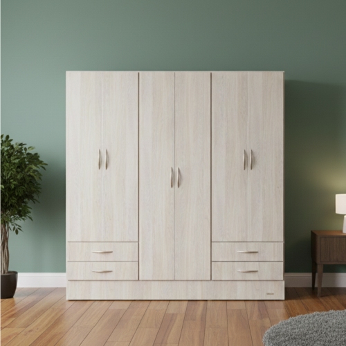 Placard Ropero Platinum Mod 916 1&comma;86mts Color Gris
