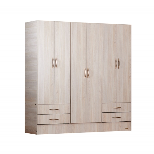 Imagen miniatura Placard Ropero Platinum Mod 916 1&comma;86mts Color Gris