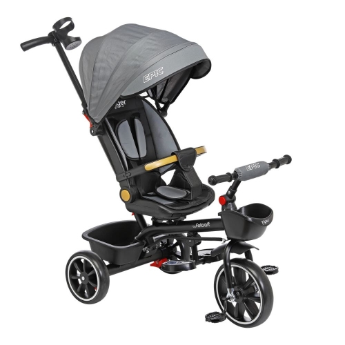 Imagen miniatura Triciclo Flecraft Hasta 25 kg 3211E Gris