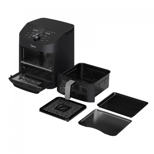 Imagen miniatura Freidora De Aire Midea AF-D211BAR1 11Lts 1550W
