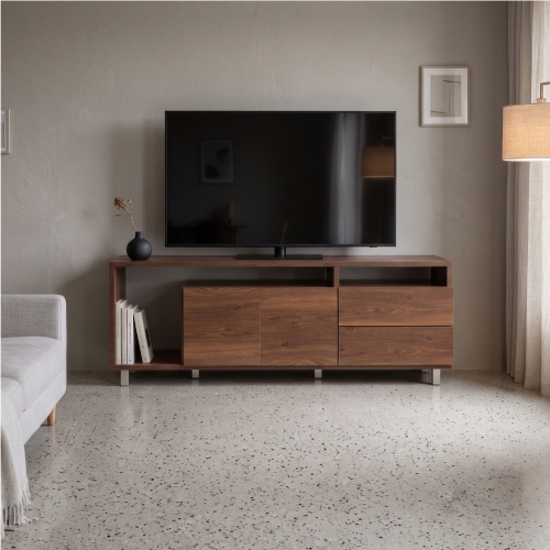 Rack De TV Platinum 2609-2 Roble Antiguo