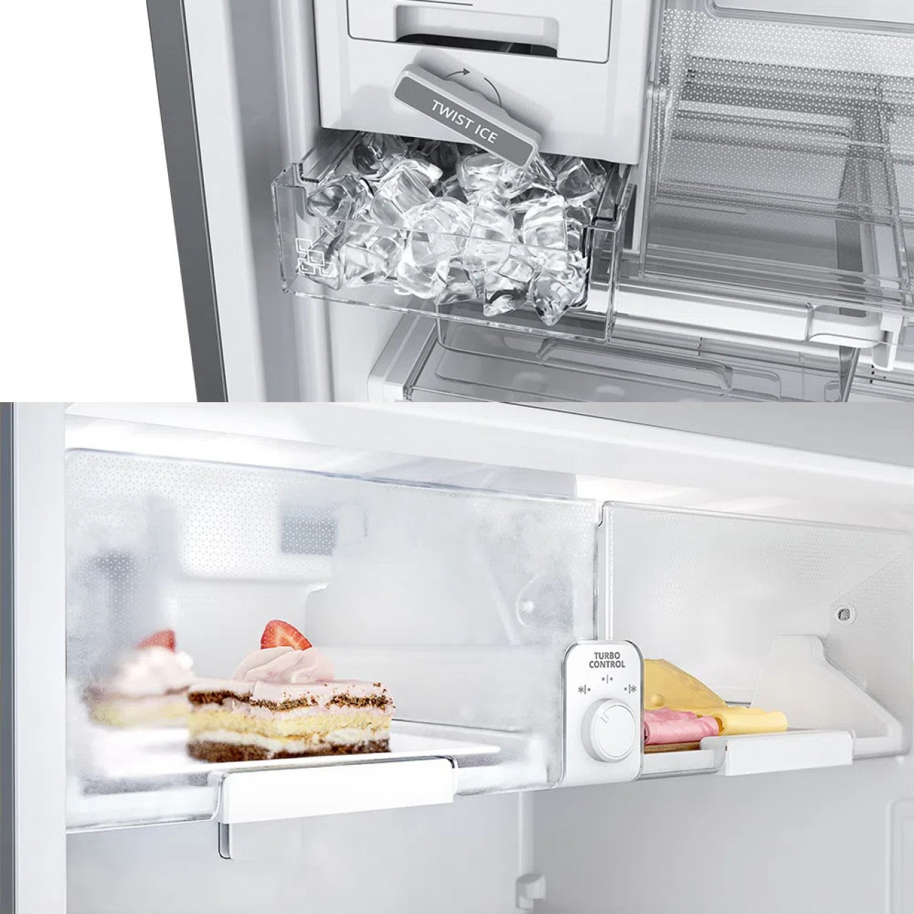 Imagen Heladera No Frost Inverter Whirlpool Wrm57k2 500 Lts Inox