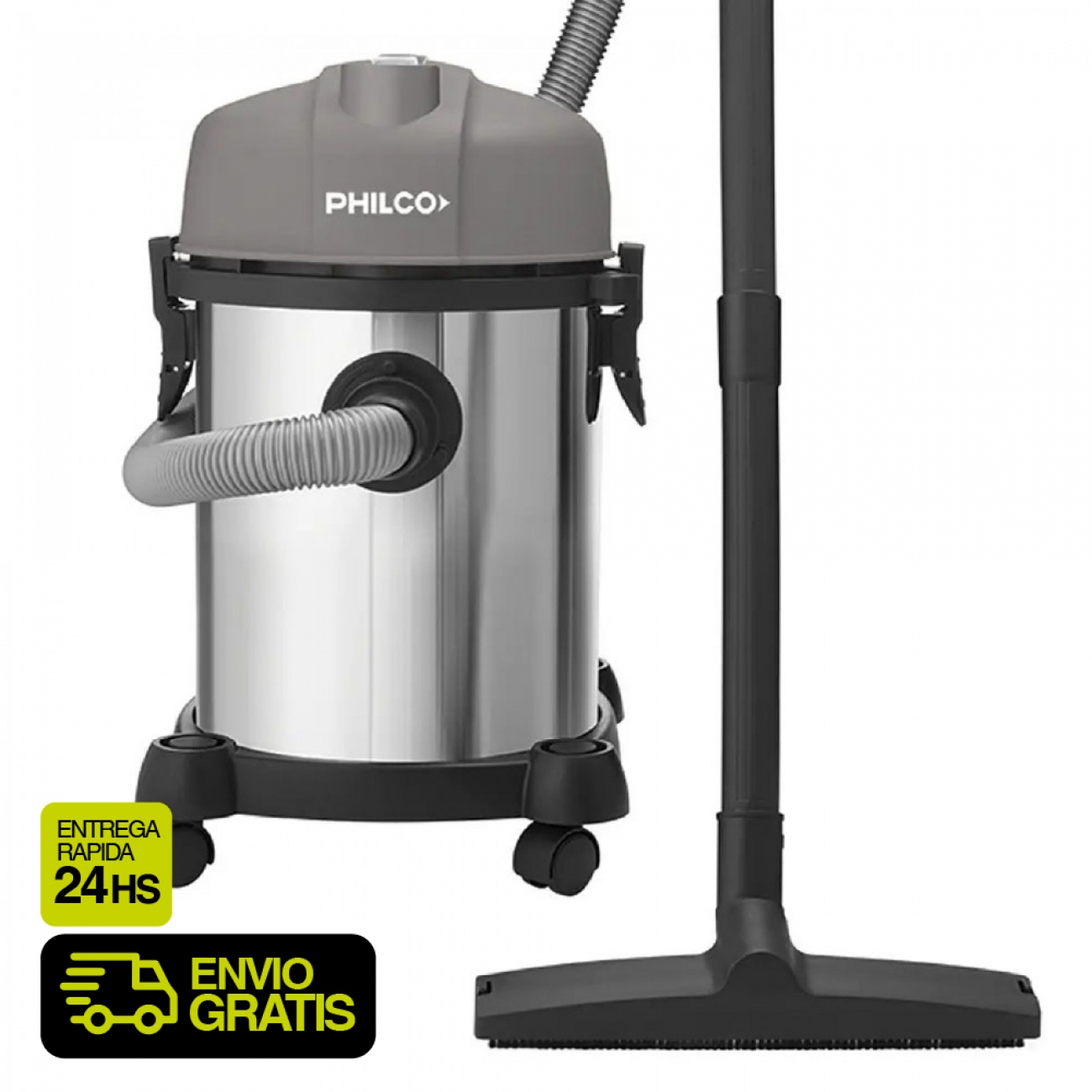 Imagen Aspiradora Philco Phast1821pi 1200w Tanque Metal 18 Lts