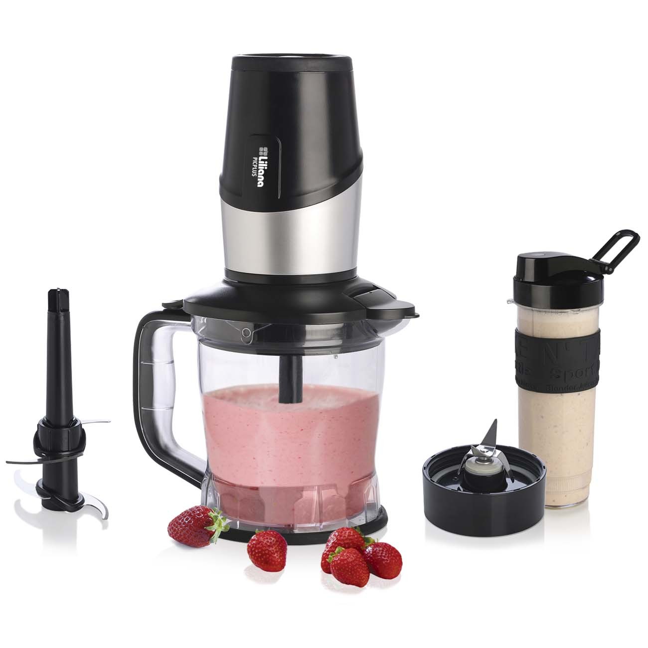 Imagen Licuadora Picadora Liliana Am312 Botella Portable