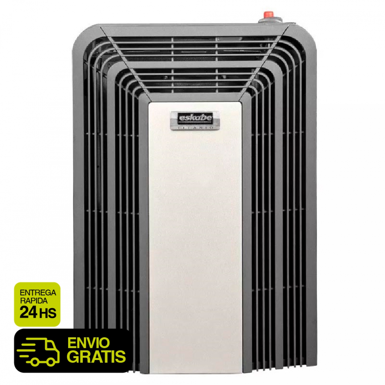 Imagen Calefactor Tiro Balanc Eskabe Titanio Tt Tb2 Te 2000 Termost