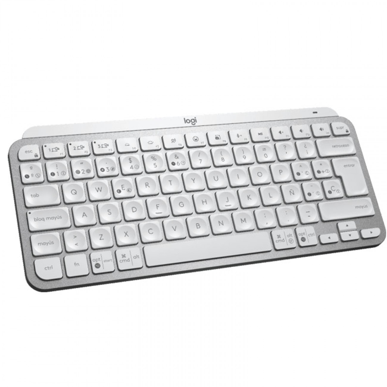 Imagen Teclado Inalámbrico Logitech Mx Keys Mini Retroiluminado Gris