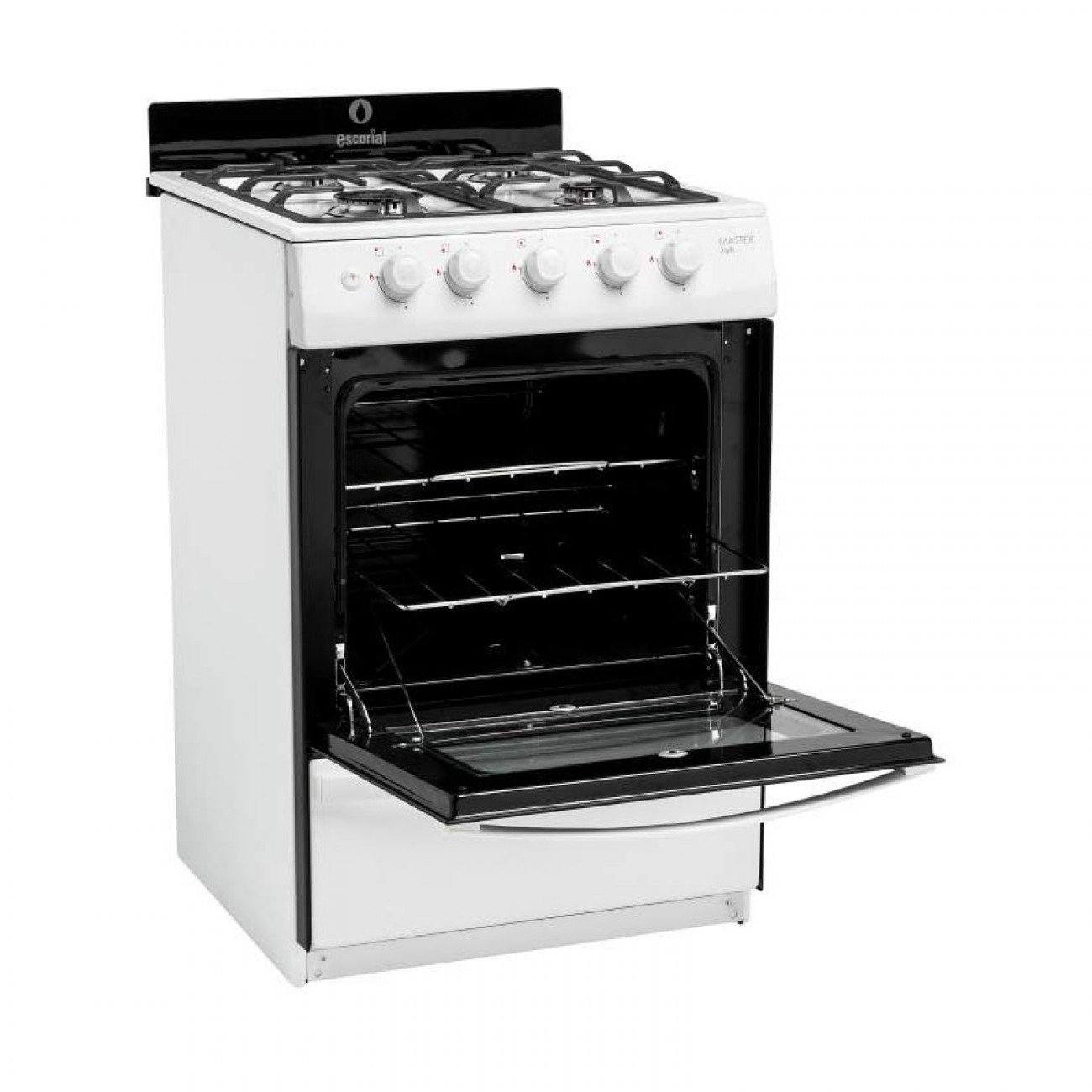 Imagen Cocina Multigas Escorial Master Style 4h 56 Cm Con Luz Blanca