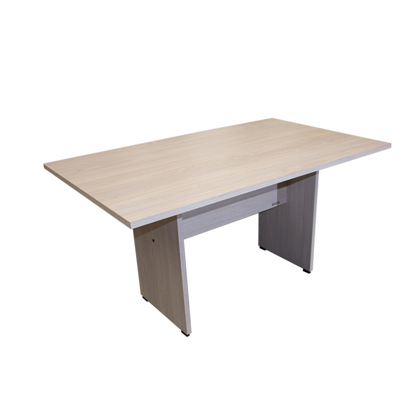 Imagen Mesa De Comedor Platinum 780 Melamina 150x90 Gris Andino