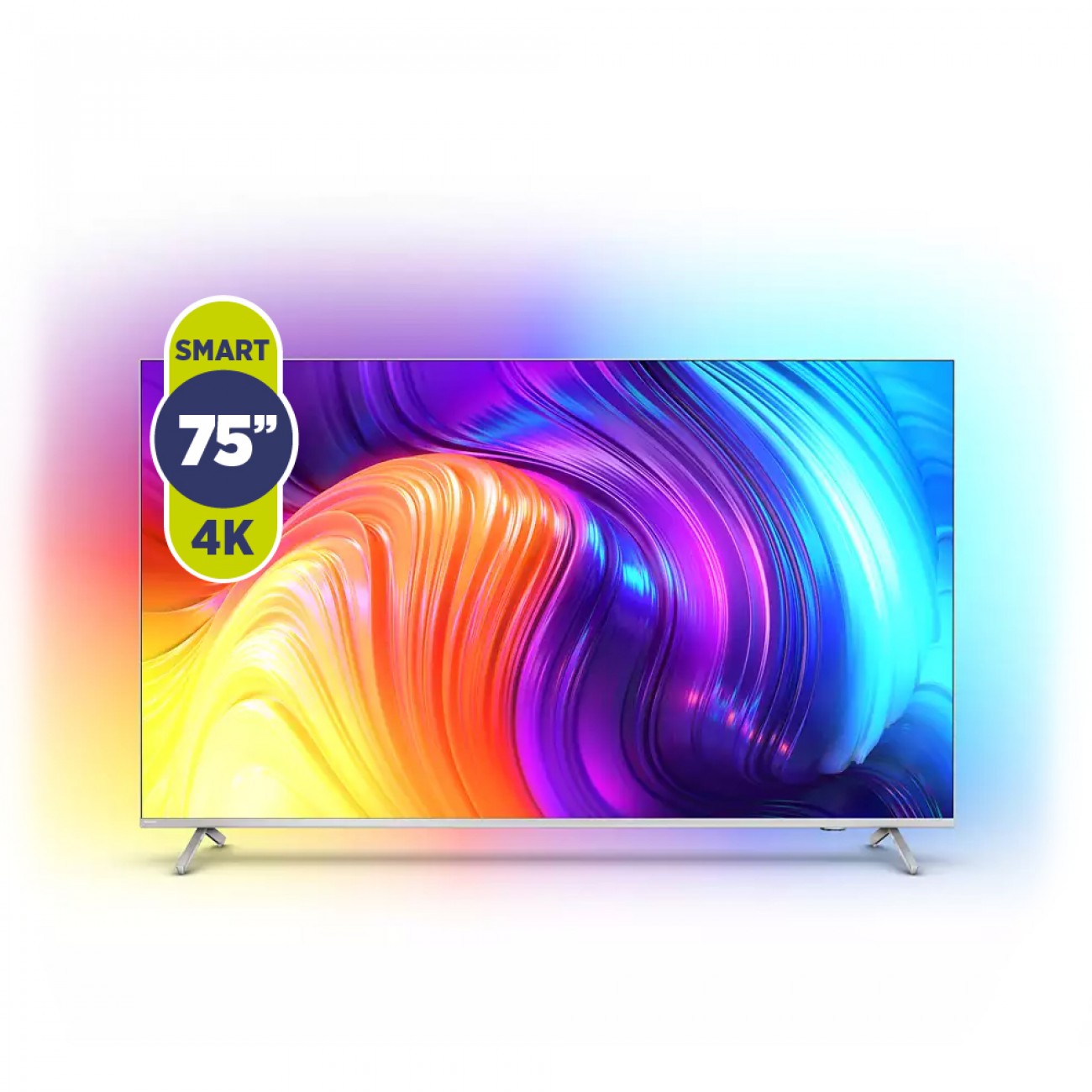 Imagen Smart Tv Led 75" Philips 75pud8507/77 4k Ambilight Android