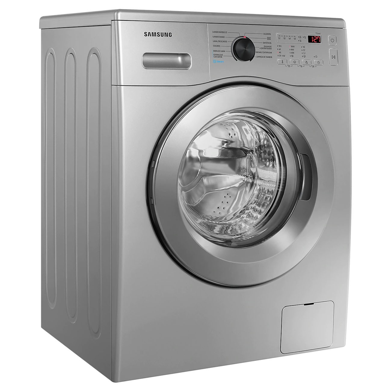 Imagen Lavarropas Automático Inverter Samsung Ww65a Silver 6.5 Kg