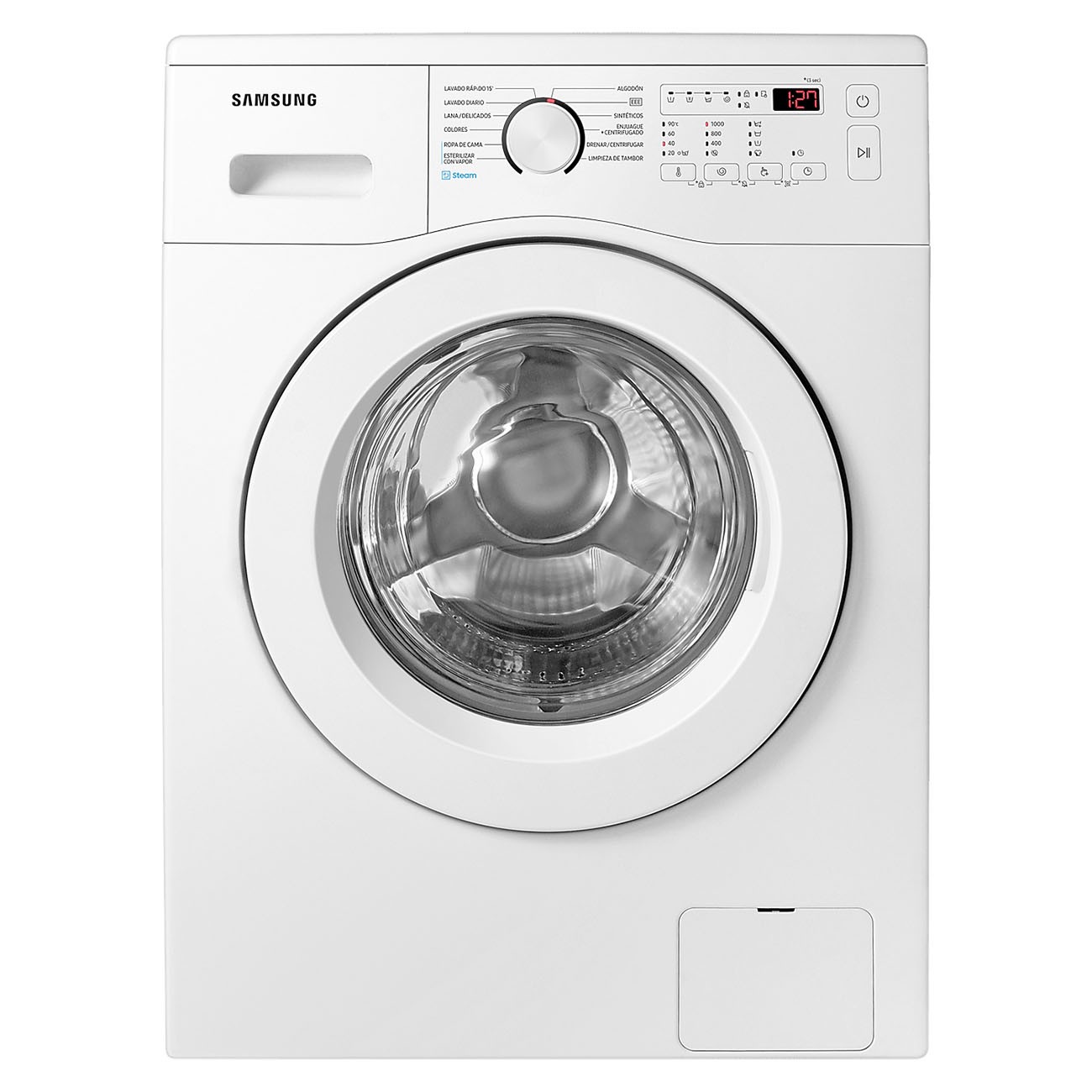 Imagen Lavarropas Automático Inverter Samsung Ww65a Blanco 6.5 Kg
