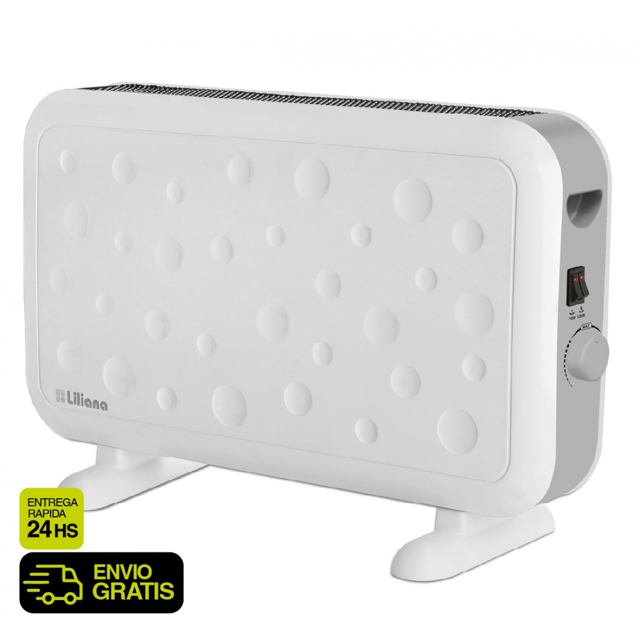 Imagen Calefactor El&eacute;ctrico Convector Liliana Cng17 2000w